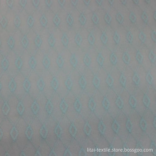 Nylon Tulle Jacquard Fabric, 66-inch Width